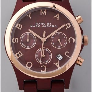 MarcByMarc Jacobs Henry Watch w/ Rose Gold detail